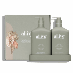 al.ive Wash and Lotion Duo- Green Pepper & Lotus