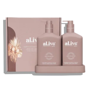 al.ive Wash and Lotion Duo- Raspberry Blossom & Juniper